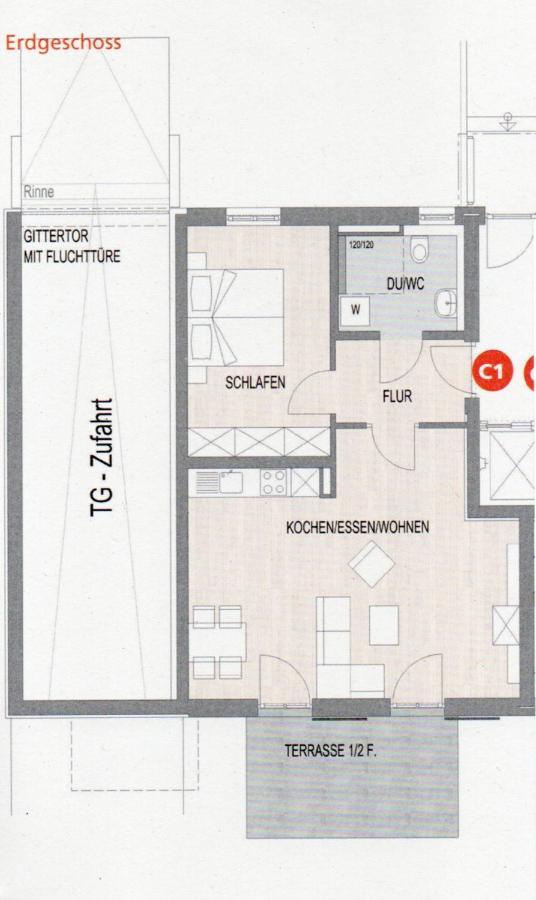 Antike & Modern Deluxe Apartment Guenzburg Exterior photo